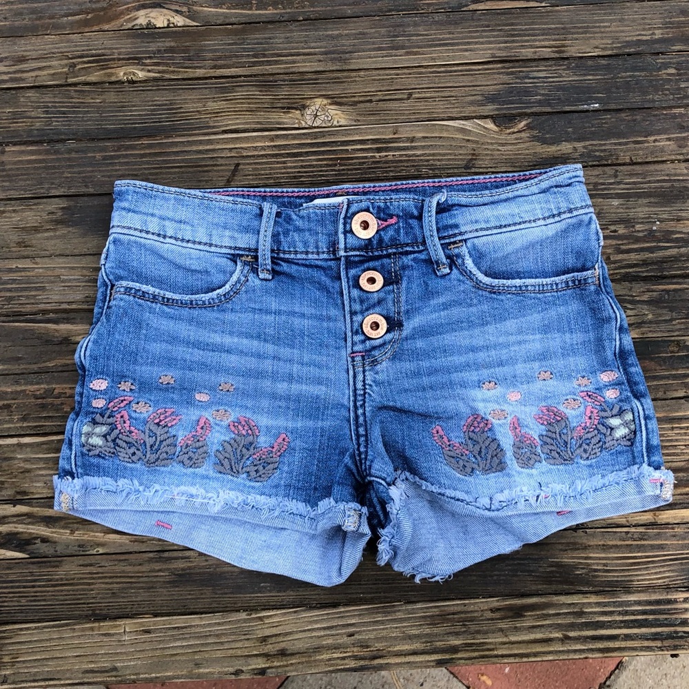 Abercrombie Kids Girls Jean Shorts Size 10